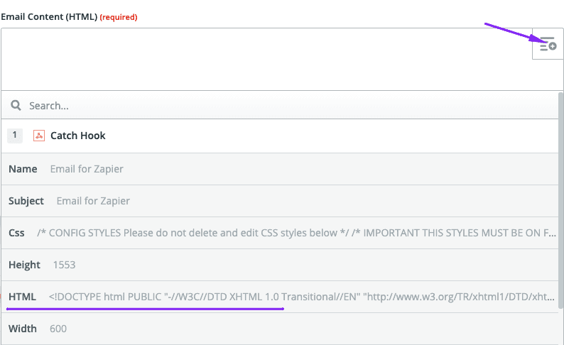 Choosing HTML Type of Email Choosing HTML Type of Email
