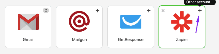 Building New Connection to Zapier Building New Connection to Zapier