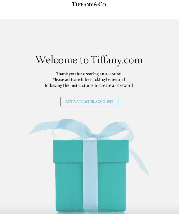 Email Confirmation Email for Jewelry Industry_by Tiffany Email Confirmation Email for Jewelry Industry_by Tiffany