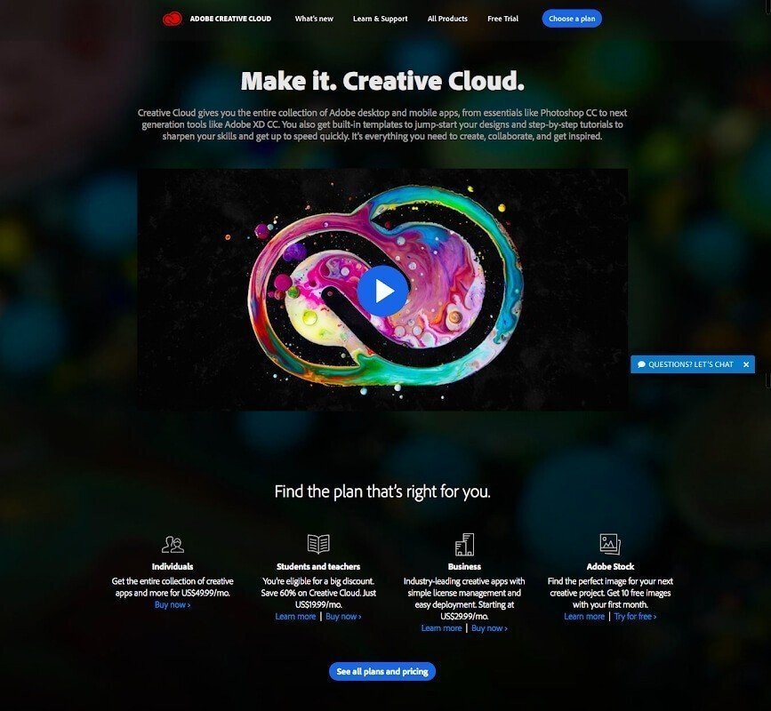 Email-Conversion-rate_Adobe-Website-Screen Email-Conversion-rate_Adobe-Website-Screen