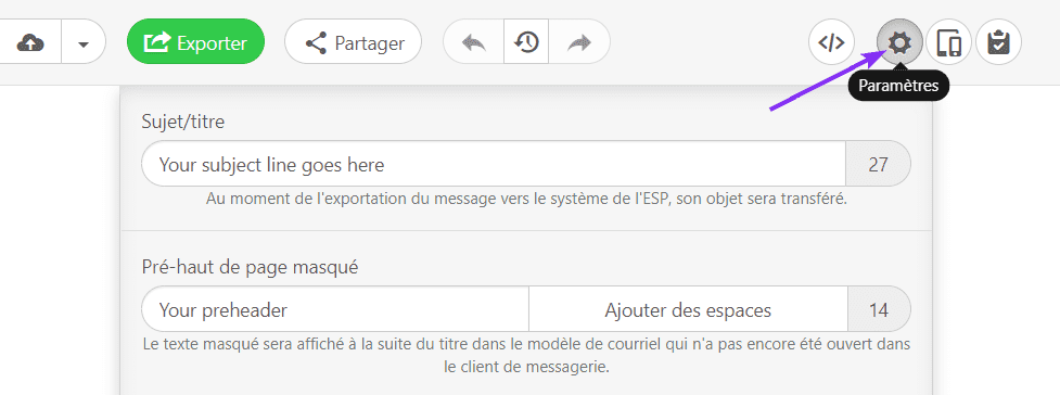 Envoyer un modèle HTML via Gmail _ Définition de la ligne d'objet et du pré-en-tête Envoyer un modèle HTML via Gmail _ Définition de la ligne d'objet et du pré-en-tête