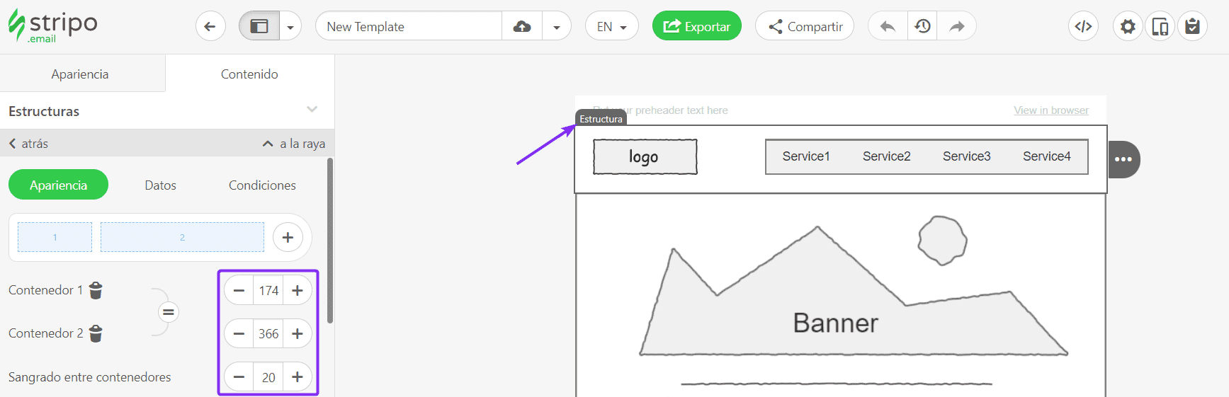 Creación de una plantilla de correo electrónico HTML adaptable para Gmail _ Adición de contenedores Creación de una plantilla de correo electrónico HTML adaptable para Gmail _ Adición de contenedores