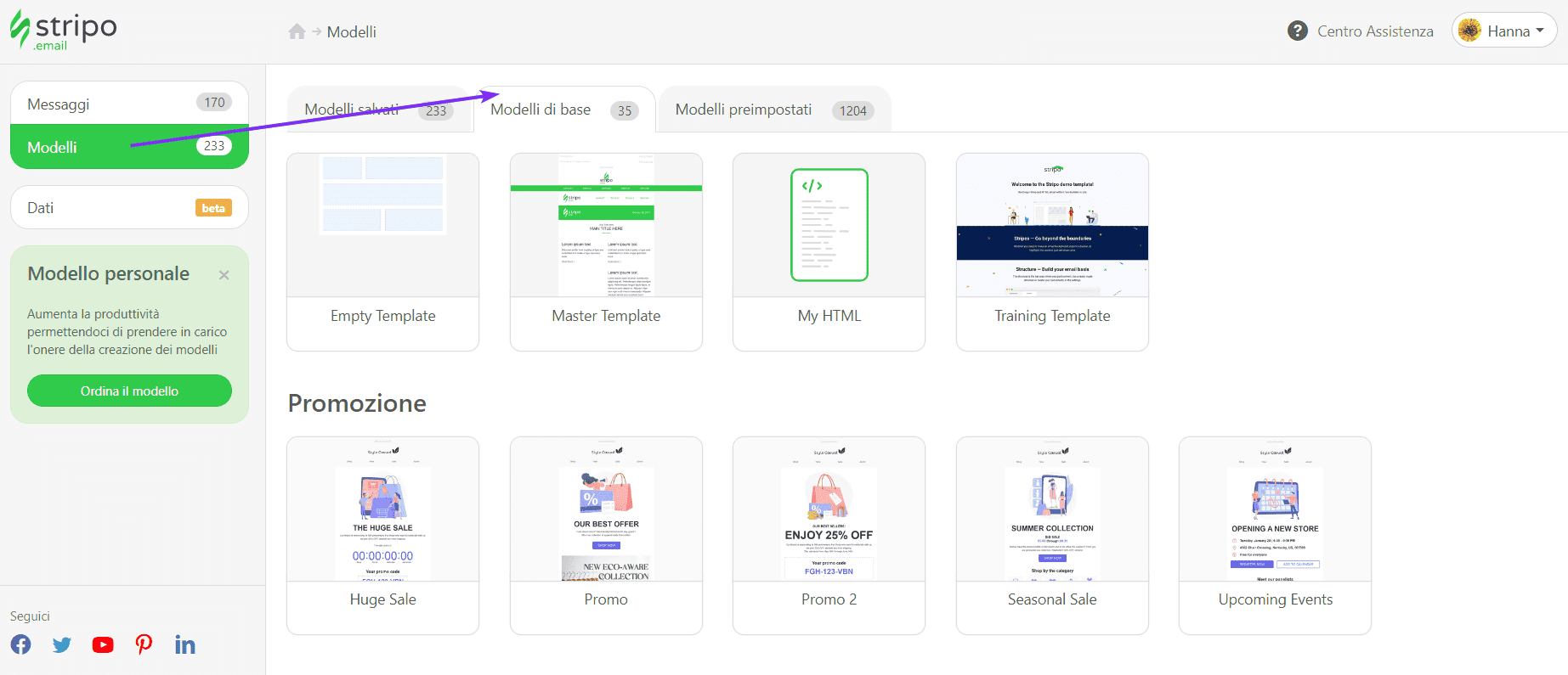 Crea un modello di email HTML in Gmail _ Modelli di base