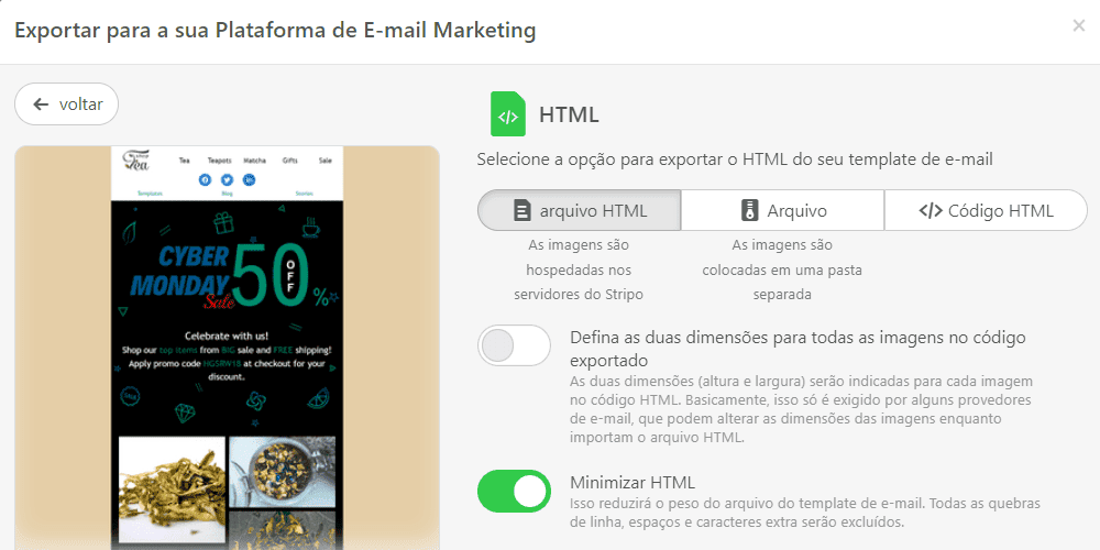 Minimizando o código HTML de seus e-mails Minimizando o código HTML de seus e-mails
