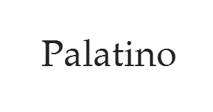Palatino-Schriftart für E-Mails