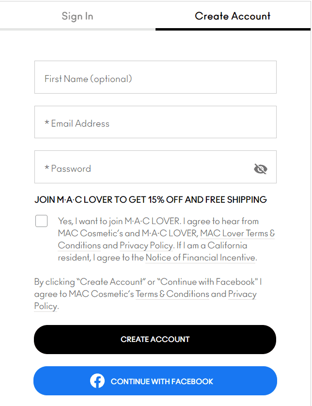 Registration Form for Marketing Campaigns for Personalized Messages Registration Form for Marketing Campaigns for Personalized Messages