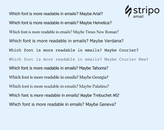 Choosing Email Fonts from the List for Your Future Campaigns Choosing Email Fonts from the List for Your Future Campaigns