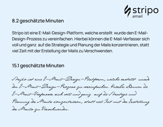 Beste Schriftarten für E-Mails _ Test