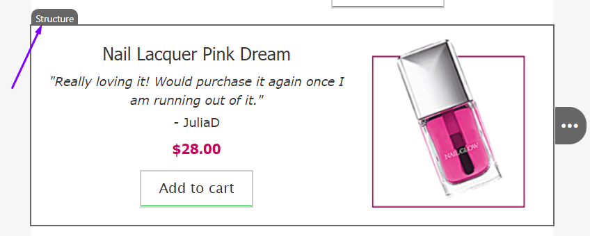 L'icône de la structure L'icône de la structure