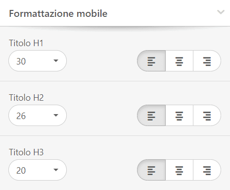 Email ottimizzate per dispositivi mobili_Lavorare sugli stili delle intestazioni