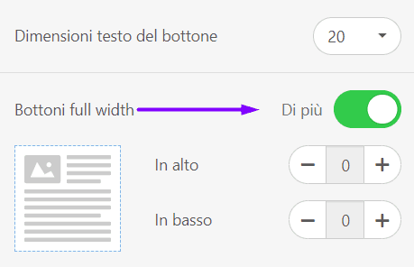Email ottimizzate per dispositivi mobili_Larghezza pulsante