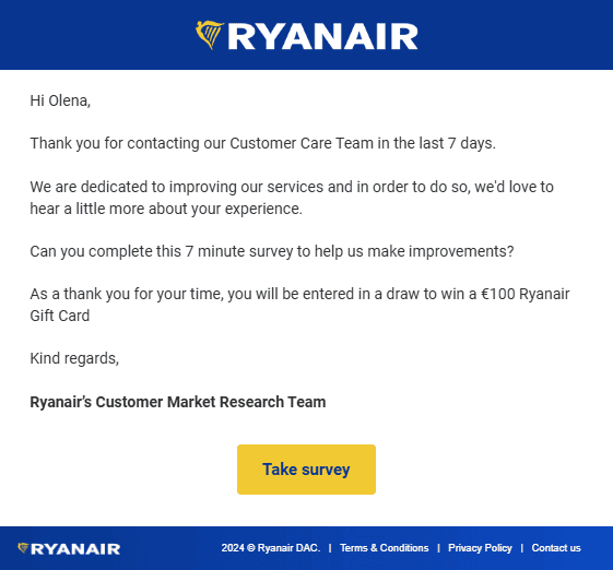 Ein Beispiel für die Umfrage mit Motivationselementen Ein Beispiel für die Umfrage mit Motivationselementen