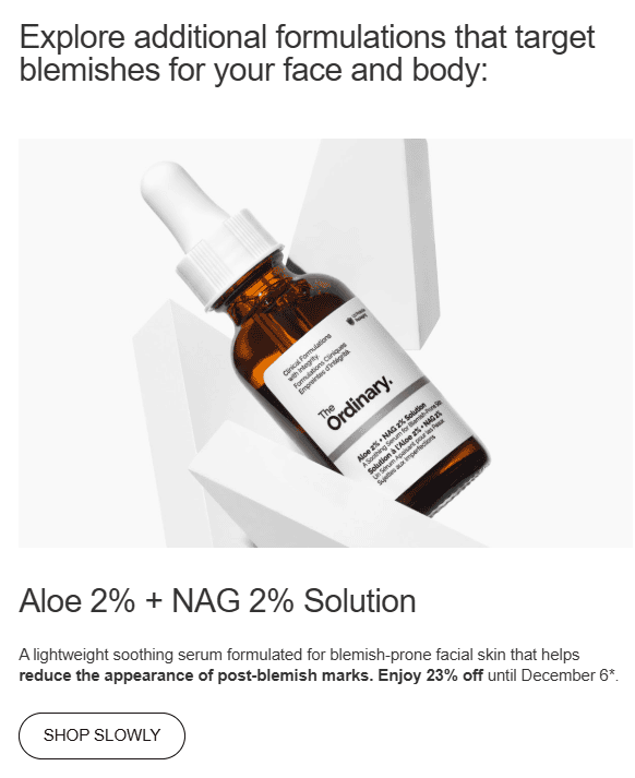 Ein Beispiel für Hyper-Personalisierung in der E-Mail Ein Beispiel für Hyper-Personalisierung in der E-Mail