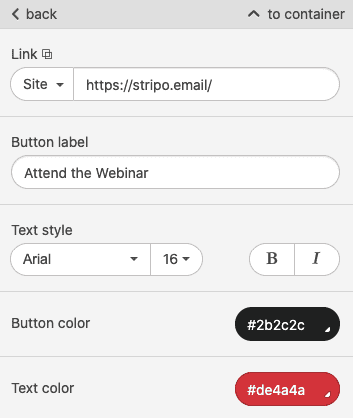 How to Add a Hyperlink in Email with Stripo How to Add a Hyperlink in Email with Stripo