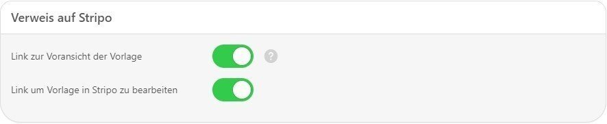 Verweis auf Stripo Verweis auf Stripo