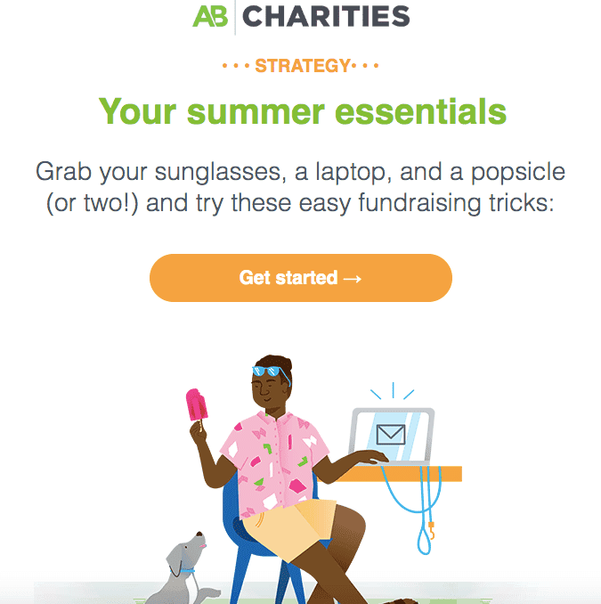 Summer Email Design _ Being Laconic in CTA Buttons