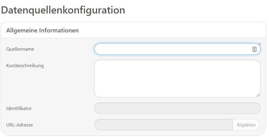 datenquellenkonfiguration de datenquellenkonfiguration de