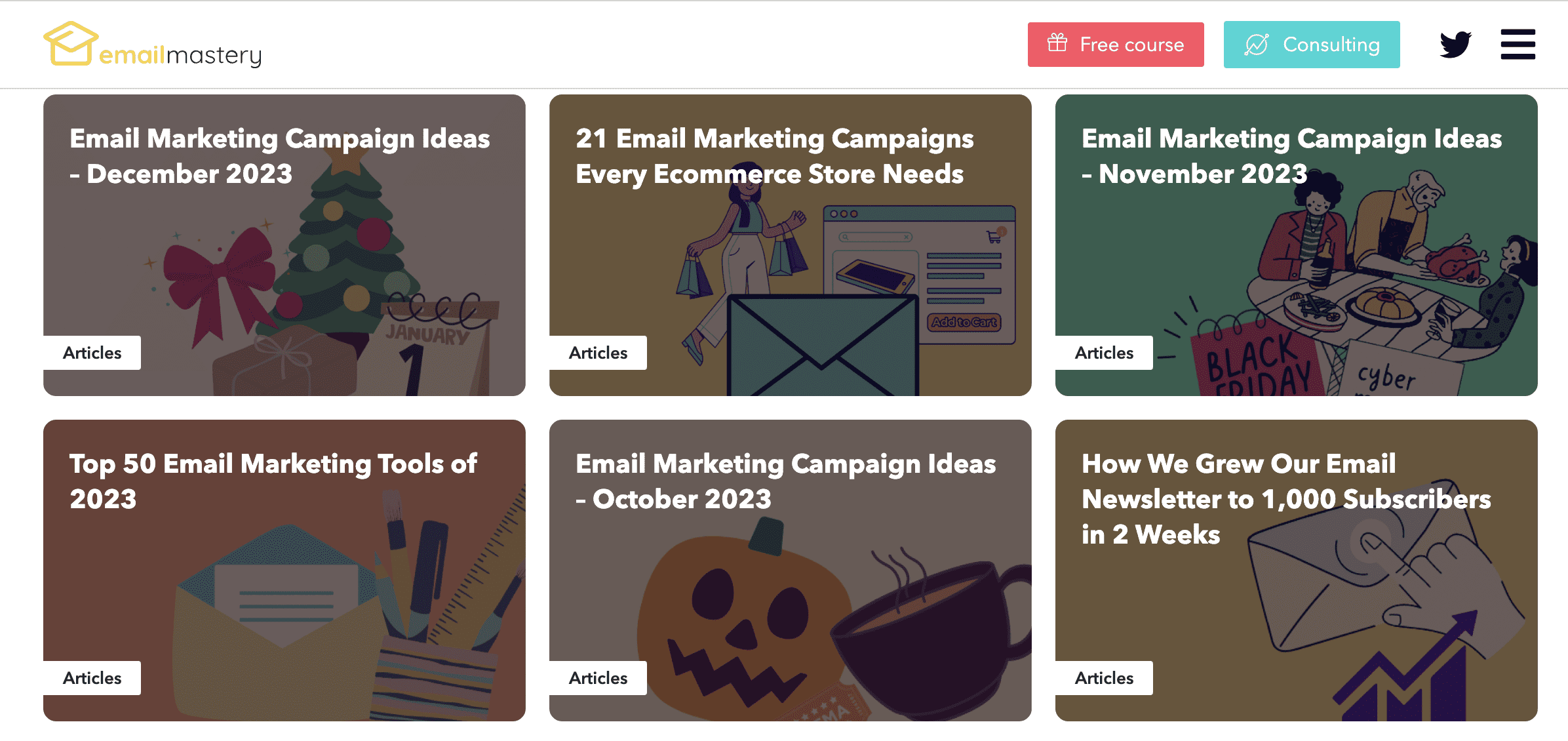 Social media and e-mail marketing blog _ Choose an idea for an email marketing campaign Social media and e-mail marketing blog _ Choose an idea for an email marketing campaign