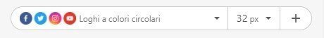 Loghi a colori circolari 1