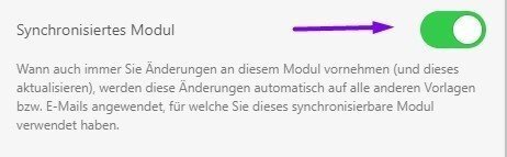 Synchronisiertes Modul
