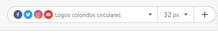 Logos coloridos circulares Logos coloridos circulares