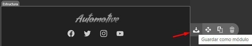 Guardar como modulo