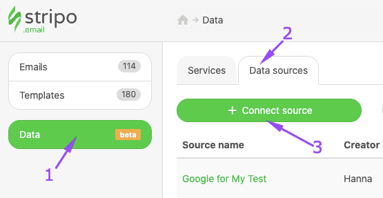 Creating a New Data Source Creating a New Data Source