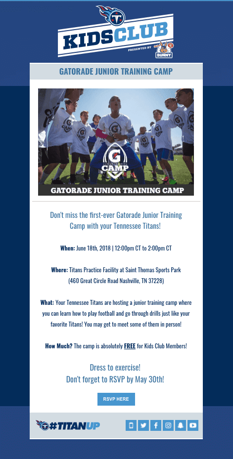 Example of Perfect Event Invitation Example of Perfect Event Invitation