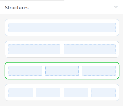 En-t&ecirc;te Ajouter une nouvelle structure _ Stripo