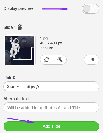 Adding Slides to Carousel Adding Slides to Carousel