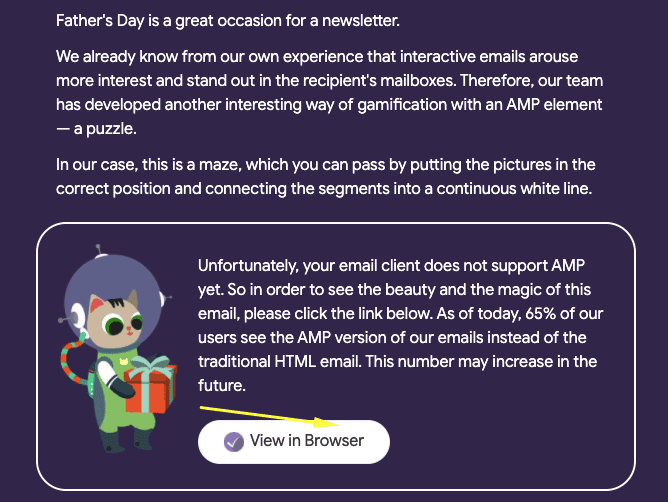 Fallback with the View in Browser Link_Builing Puzzles with Stripo Fallback with the View in Browser Link_Builing Puzzles with Stripo