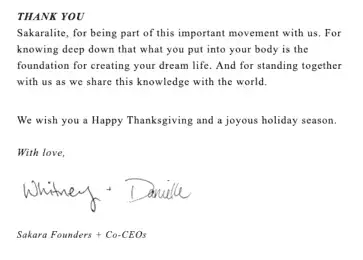 Happy Thanksgiving from CEO Happy Thanksgiving from CEO
