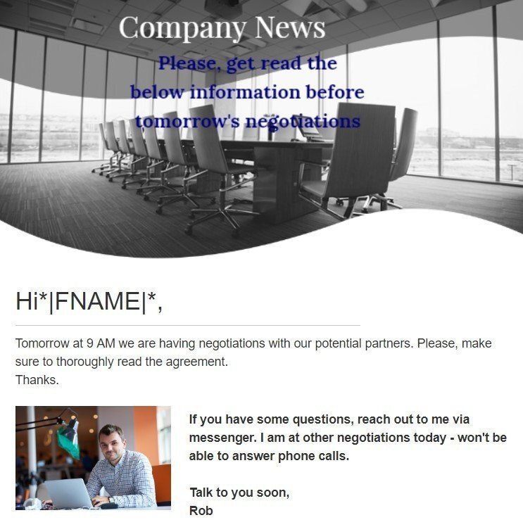 Stripo Correos Internos, Personalización