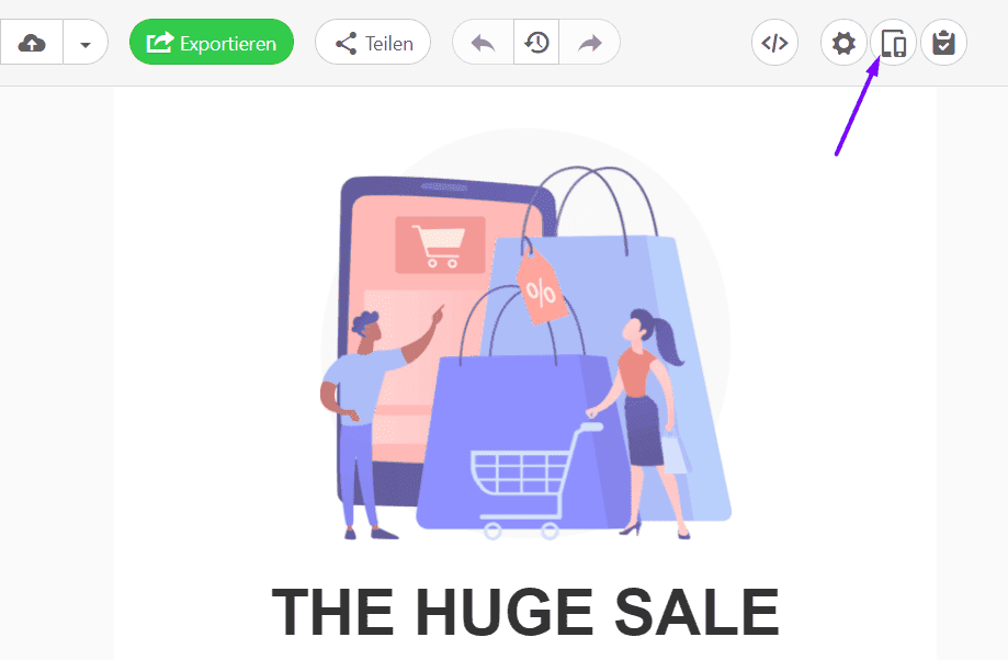 Vorschaumodus von Mailchimp-E-Mails Vorschaumodus von Mailchimp-E-Mails