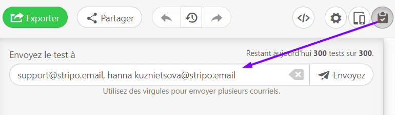 Envoi d'e-mails de test_Exportation vers Mailchimp Envoi d'e-mails de test_Exportation vers Mailchimp