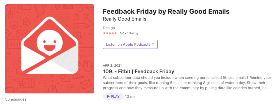 Top Podcasts on Email Marketing_Really Good Emails Top Podcasts on Email Marketing_Really Good Emails