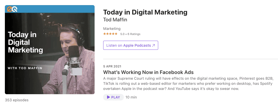 Podcasts on Email Marketing_Today in Digital Marketing Podcasts on Email Marketing_Today in Digital Marketing