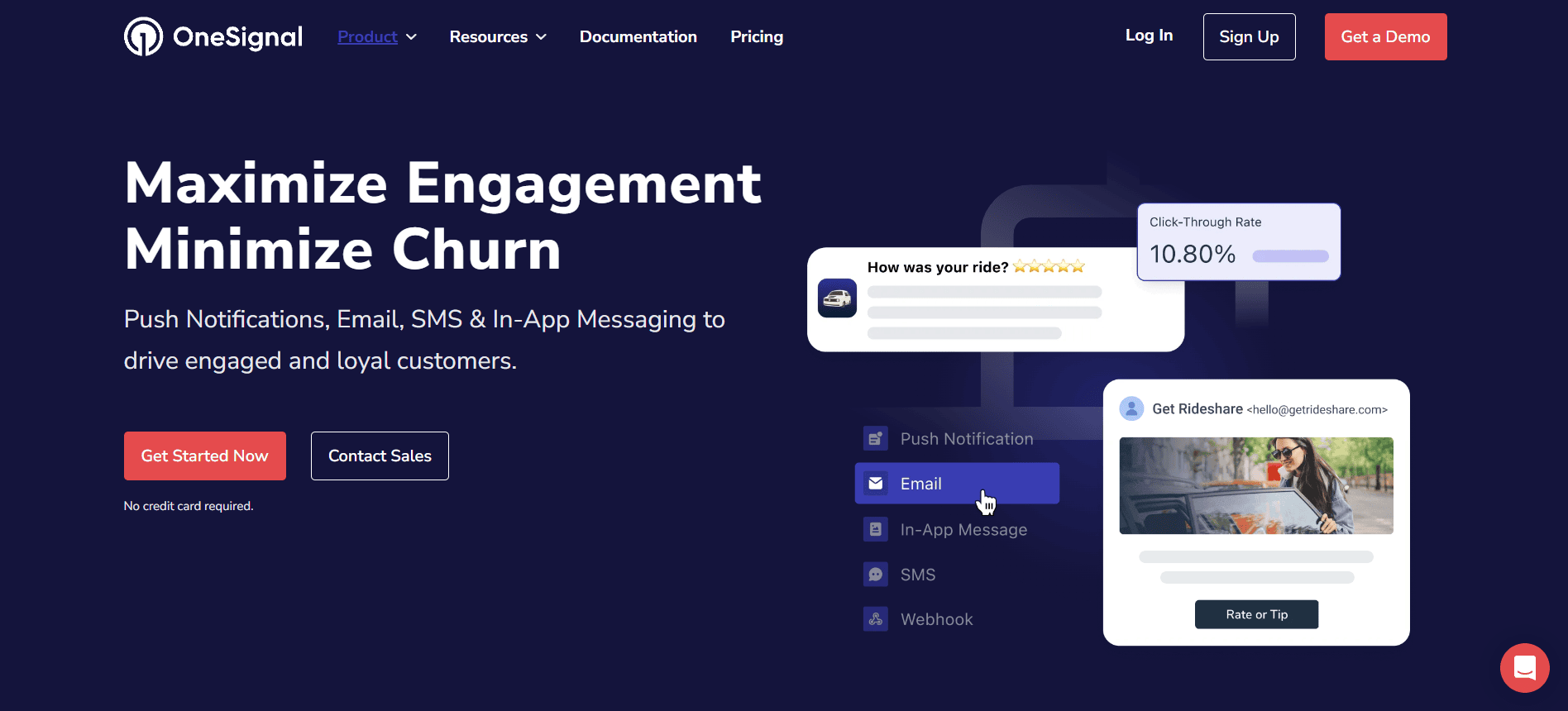 OneSignal email template builder