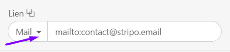 Comment ajouter un lien mailto dans les e-mails