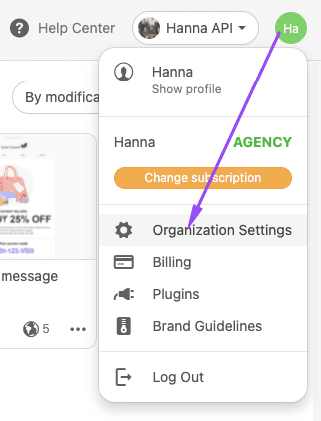 Email Translate Service_Profile_Organization Settings Email Translate Service_Profile_Organization Settings