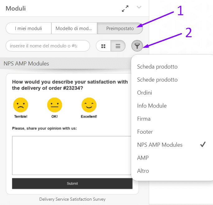 Trova più firme nel tuo account Stripo