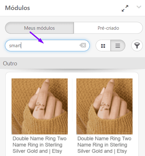 Usando m&oacute;dulos com elementos inteligentes em campanhas futuras