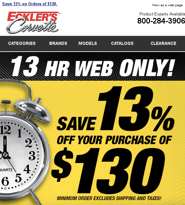Timers in Friday the 13th Email Campaigns Timers in Friday the 13th Email Campaigns