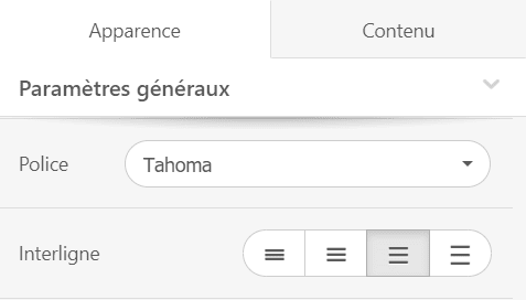 Définition de l'interligne pour les langues RTL Définition de l'interligne pour les langues RTL