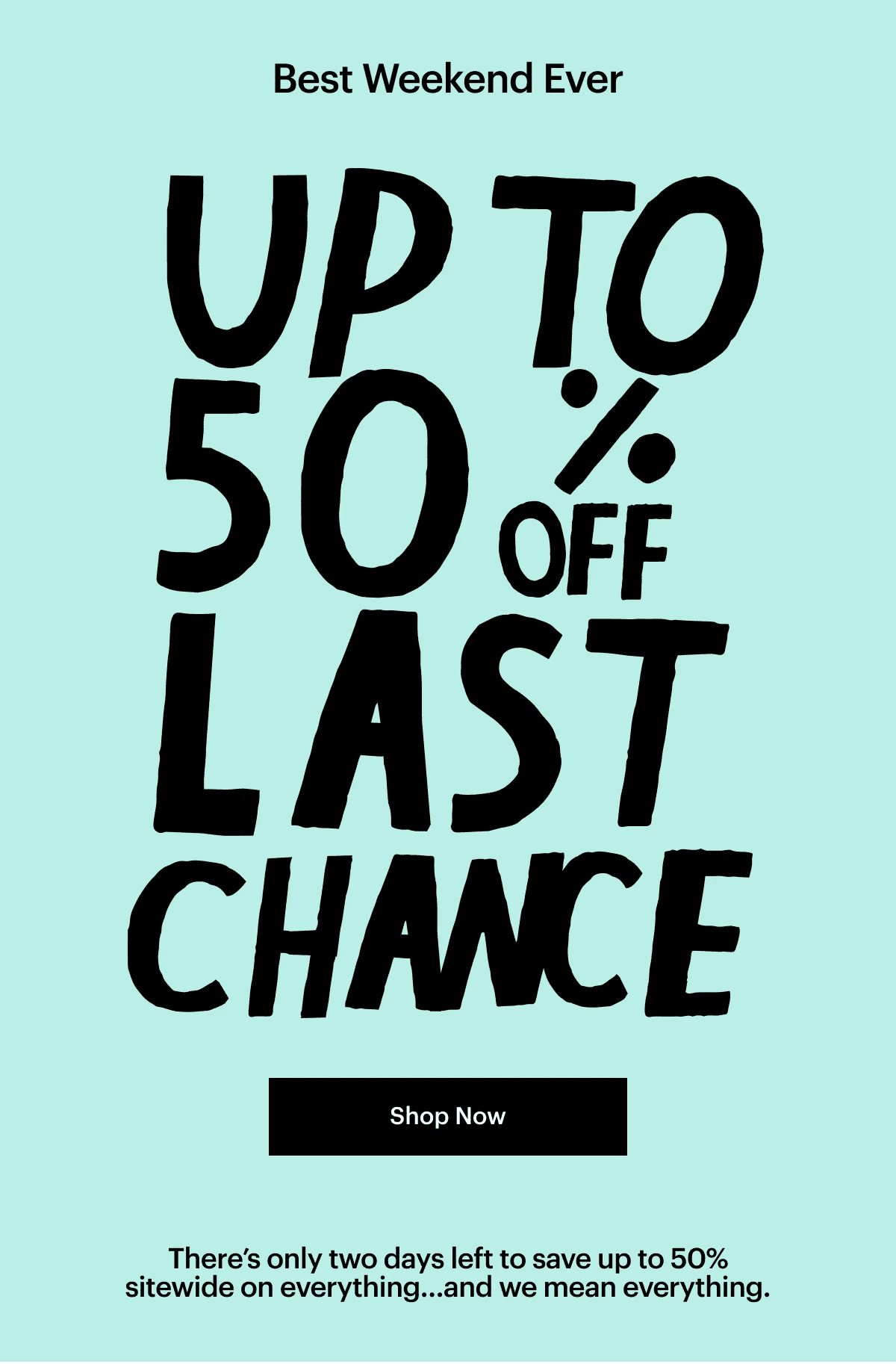 Black Friday last chance emails Black Friday last chance emails