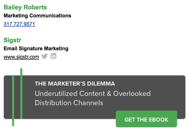 email footer design, cta element in footer, cta button