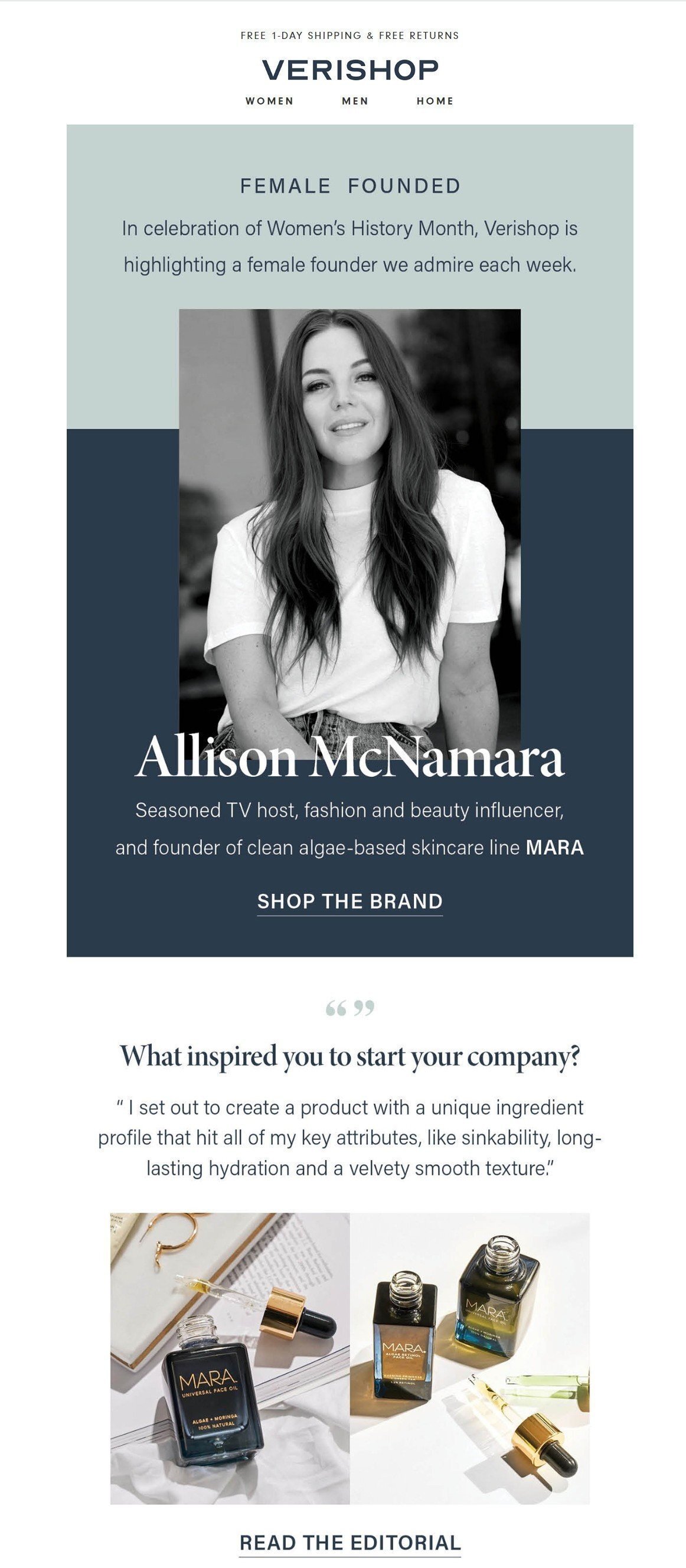 Celebrating women newsletter