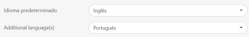 Elección de los idiomas de destino y de origen para las traducciones Elección de los idiomas de destino y de origen para las traducciones