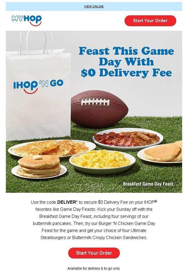 Free Delivery on Super Bowl Email Free Delivery on Super Bowl Email