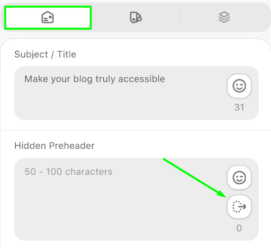 How to add white space to the preheader